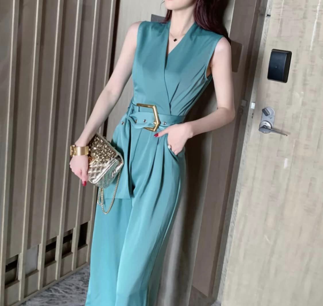 Roseline Sleeveless Jumpsuit