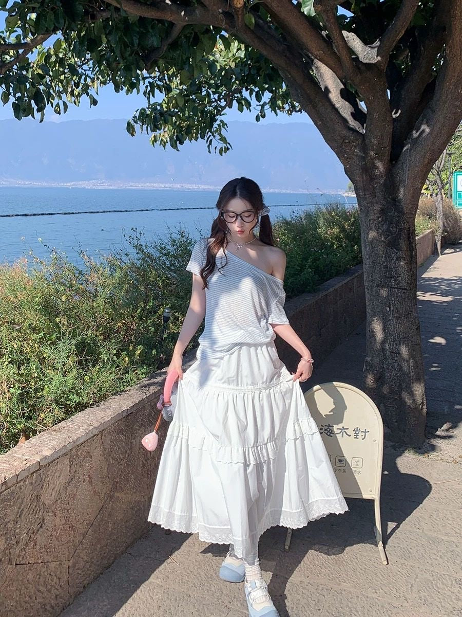 Isabelle 3 Designs Long Skirt