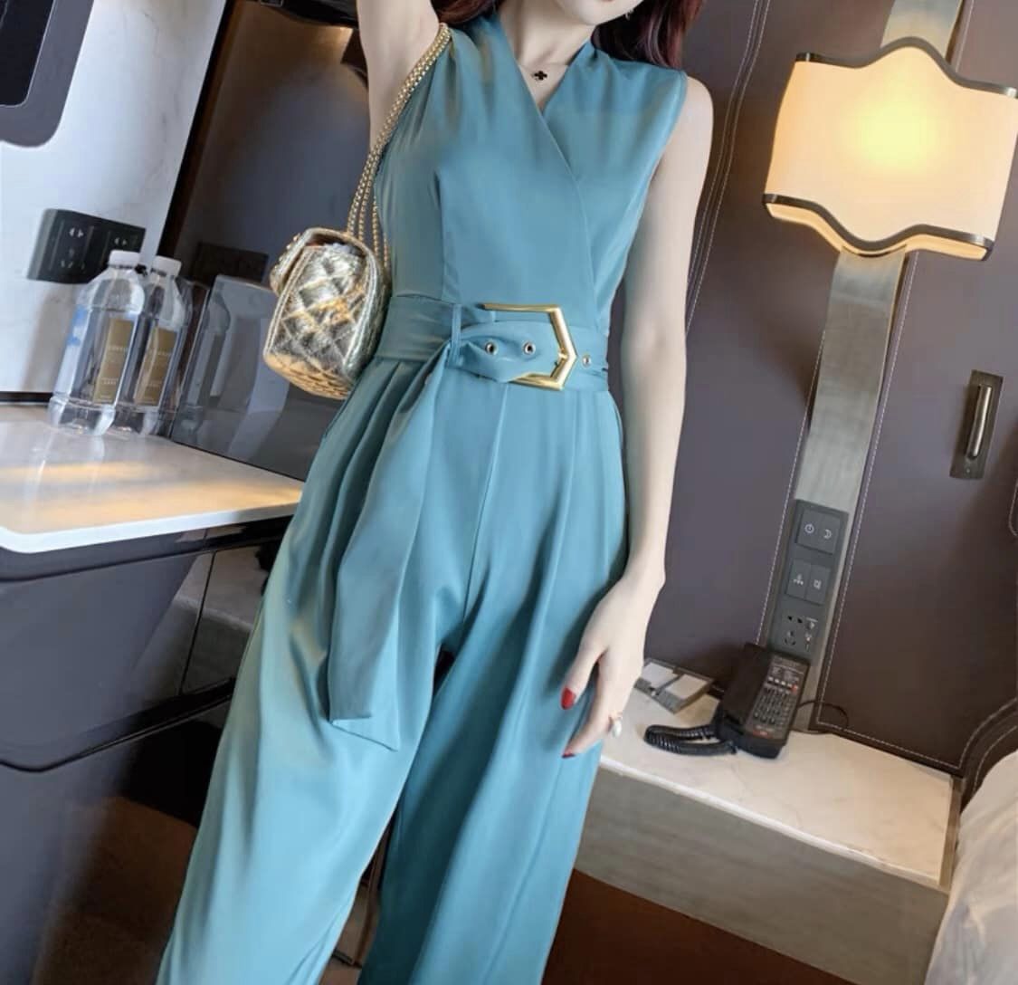 Roseline Sleeveless Jumpsuit