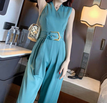 Roseline Sleeveless Jumpsuit