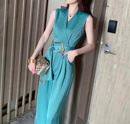 Roseline Sleeveless Jumpsuit