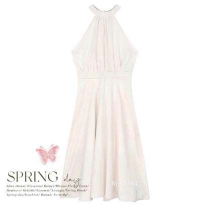 Amelia Cream Maxi Dress