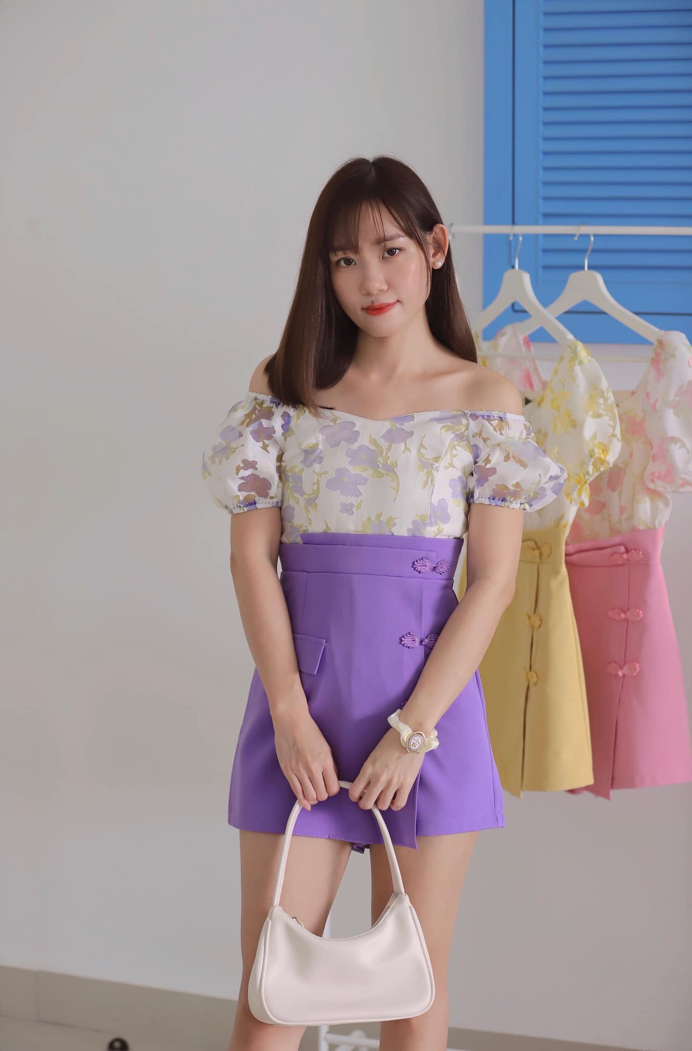 Floral Blossom Romper 2 in 1 Style