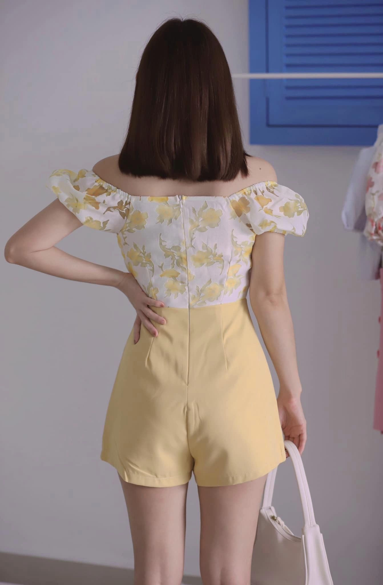 Floral Blossom Romper 2 in 1 Style