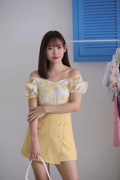 Floral Blossom Romper 2 in 1 Style