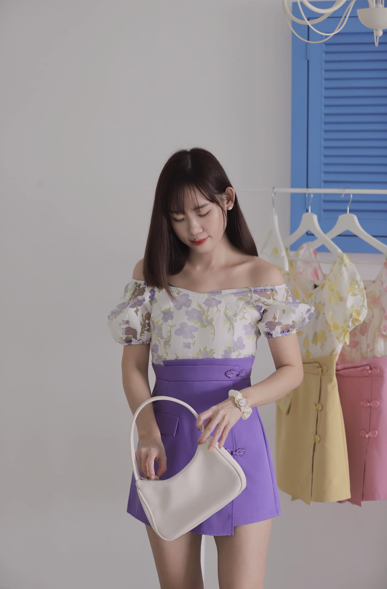 Floral Blossom Romper 2 in 1 Style