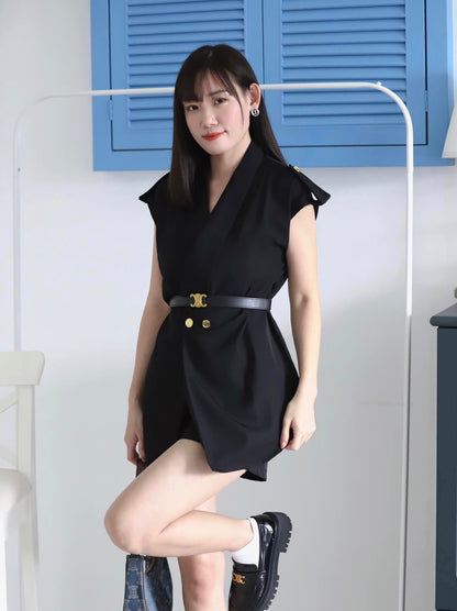 Morgan Tailored 2pc OL Set (With Belt)