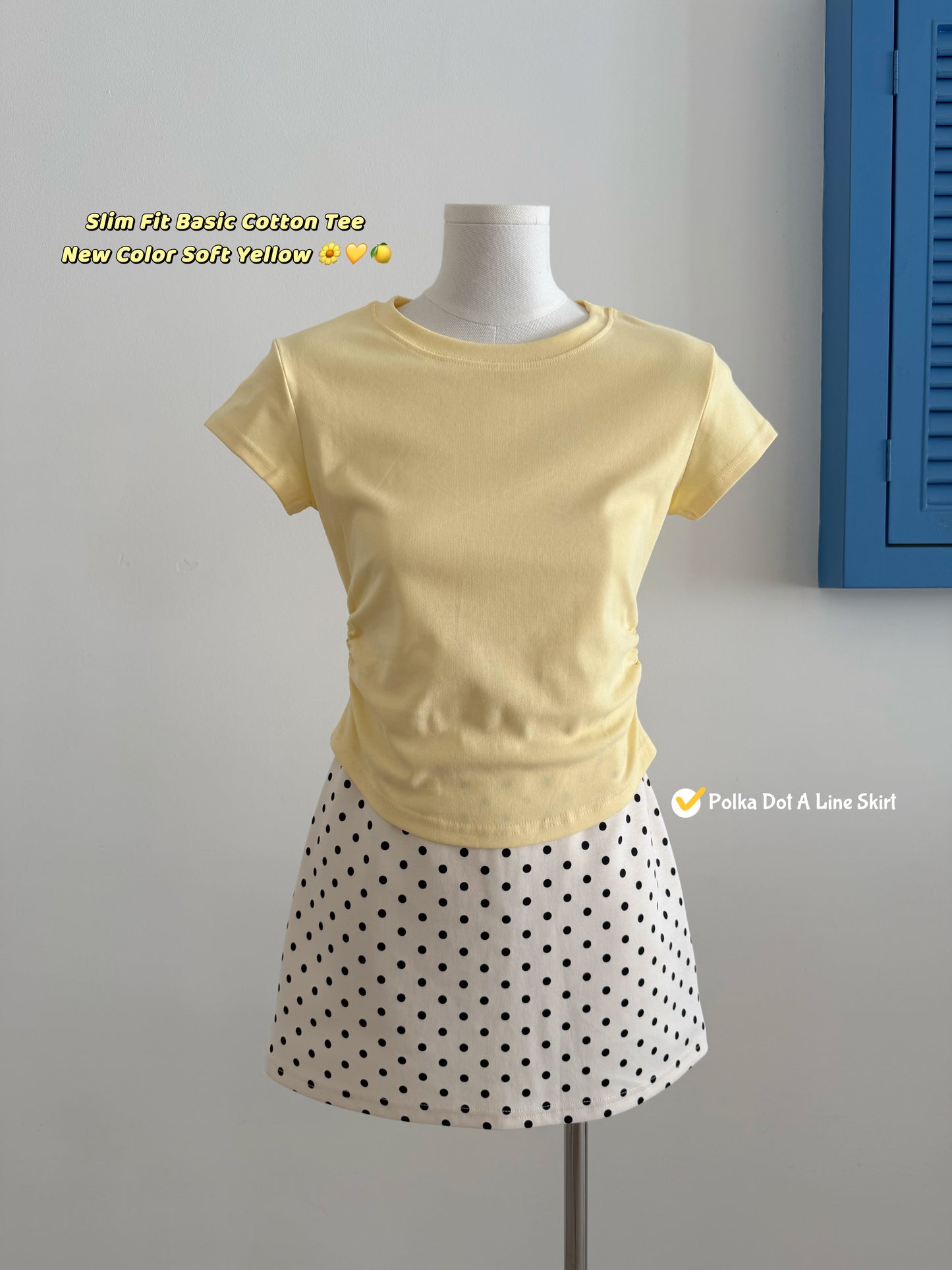 Slim Fit Basic Cotton Tee
