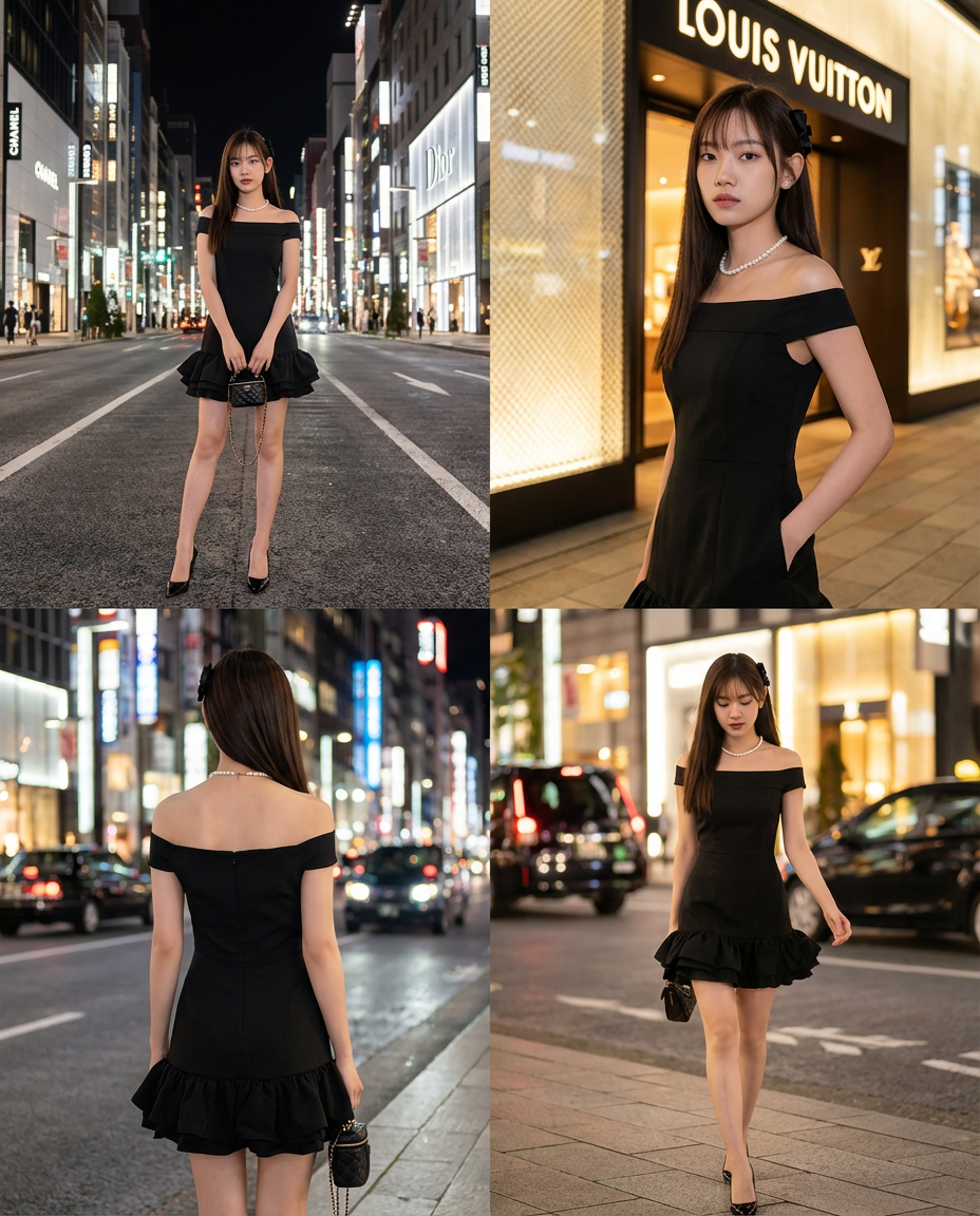 Eloise Off Shoulder Dress