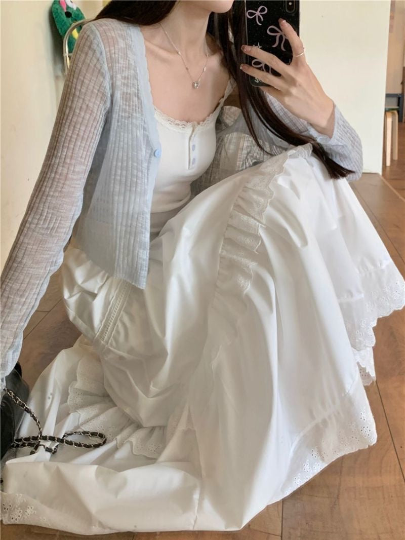 Isabelle 3 Designs Long Skirt