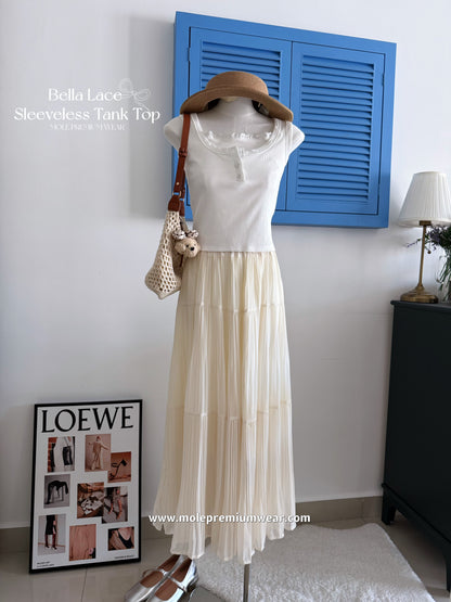 Bella Lace Sleeveless Tank Top