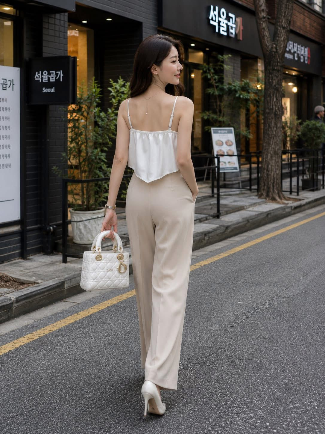 Addilyn Satin Top
