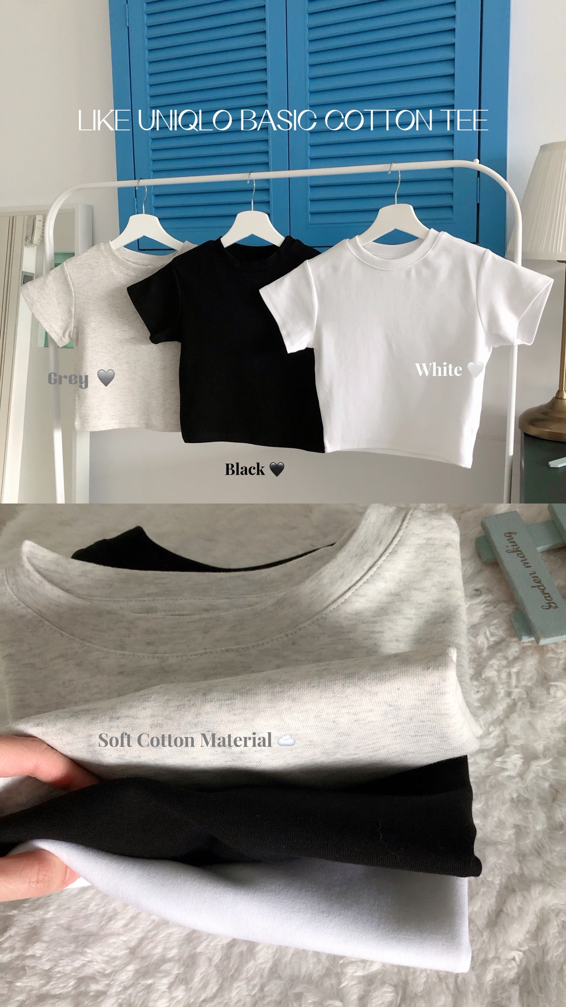 Like Uniqlo Basic Tee