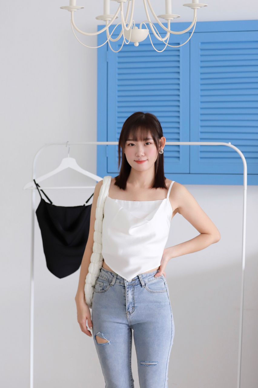 Addilyn Satin Top