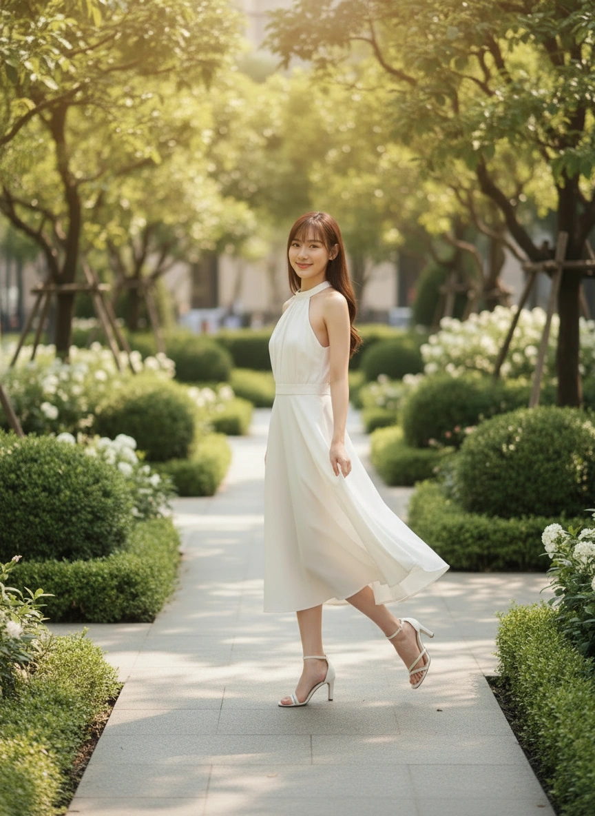 Amelia Cream Maxi Dress