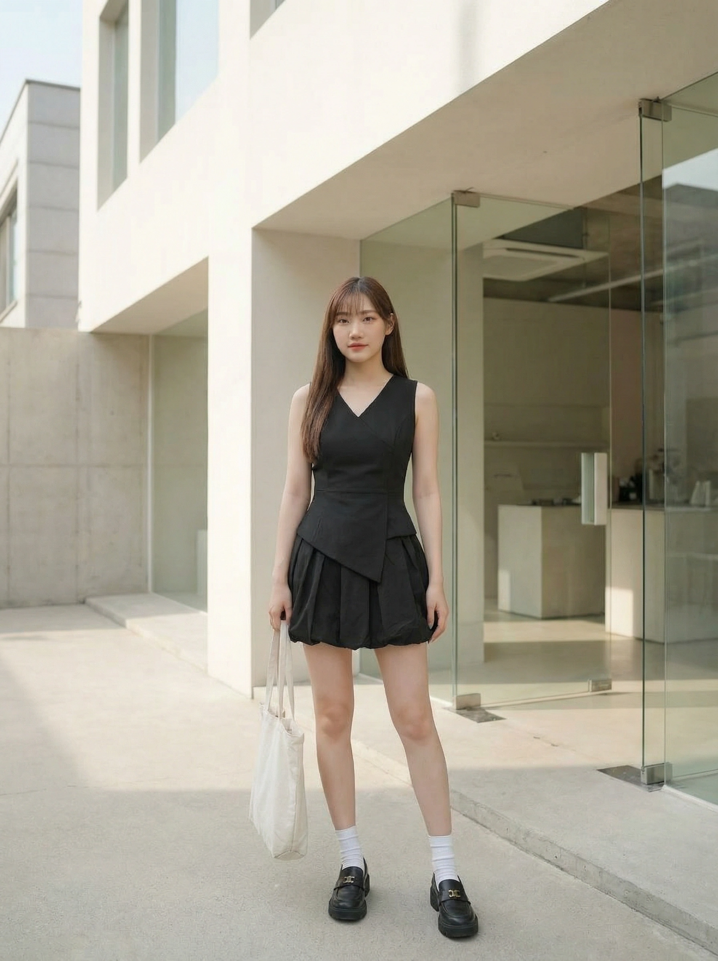 Angelica Vest Silk Bud Skirt Set