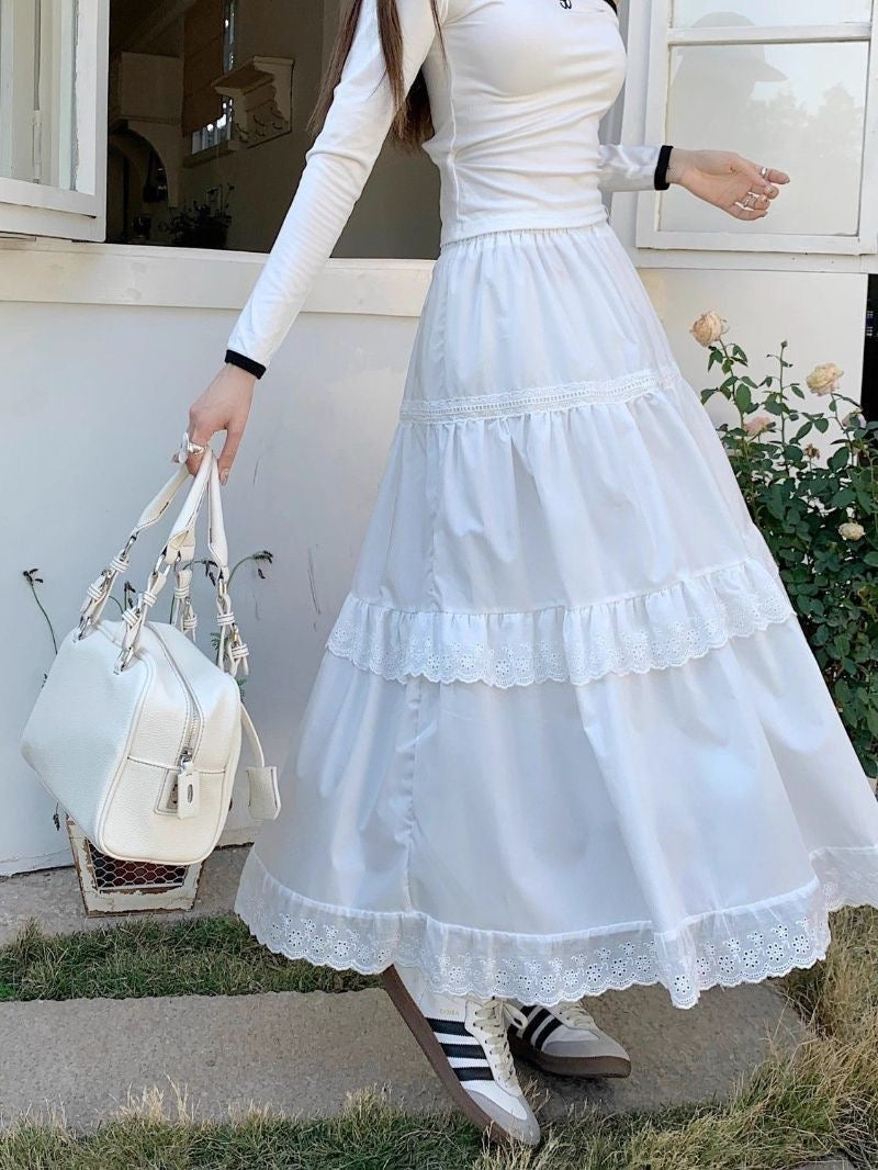 Isabelle 3 Designs Long Skirt