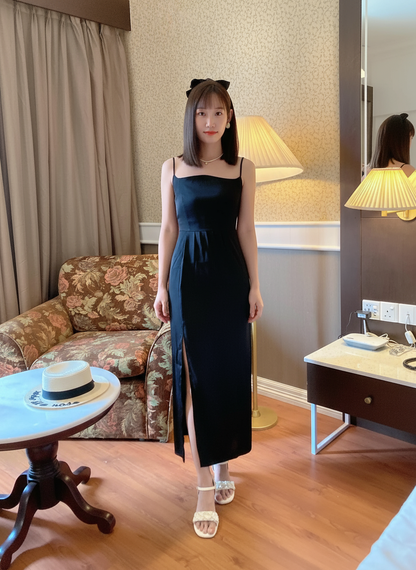 Dovey Dreamy Slit Dress