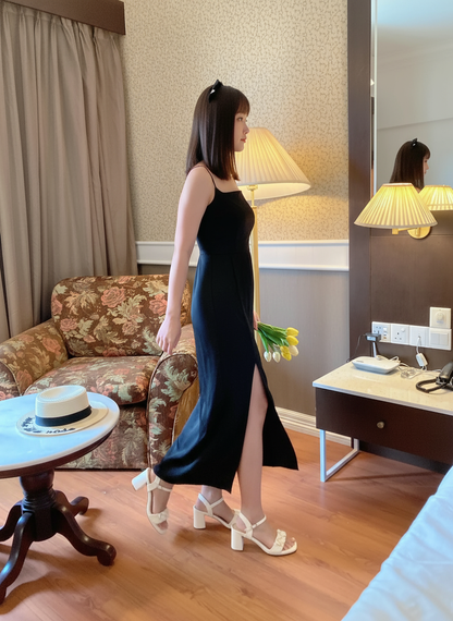 Dovey Dreamy Slit Dress