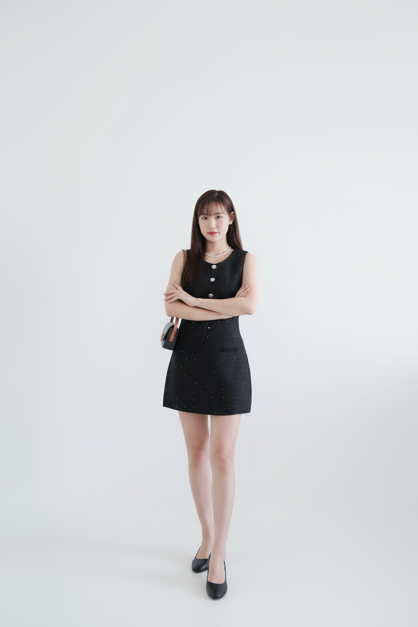 Lavish Tweed Set Wear