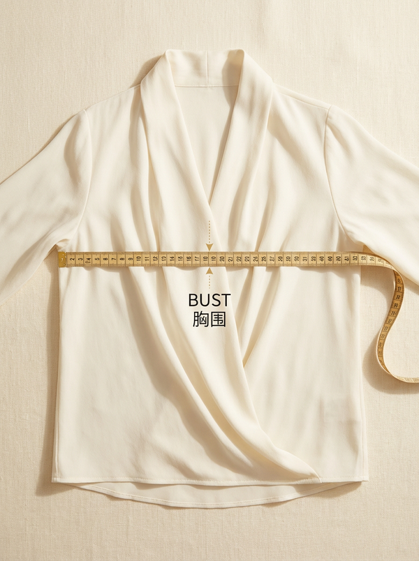 Bust measurement photo guide