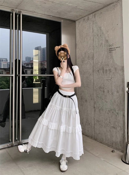 Isabelle 3 Designs Long Skirt