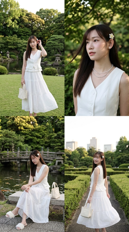 Claudette Suit Fabric Vest