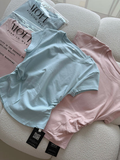 Slim Fit Basic Cotton Tee