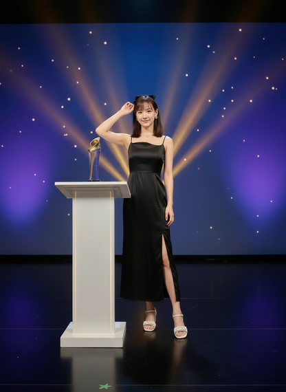 Dovey Dreamy Slit Dress