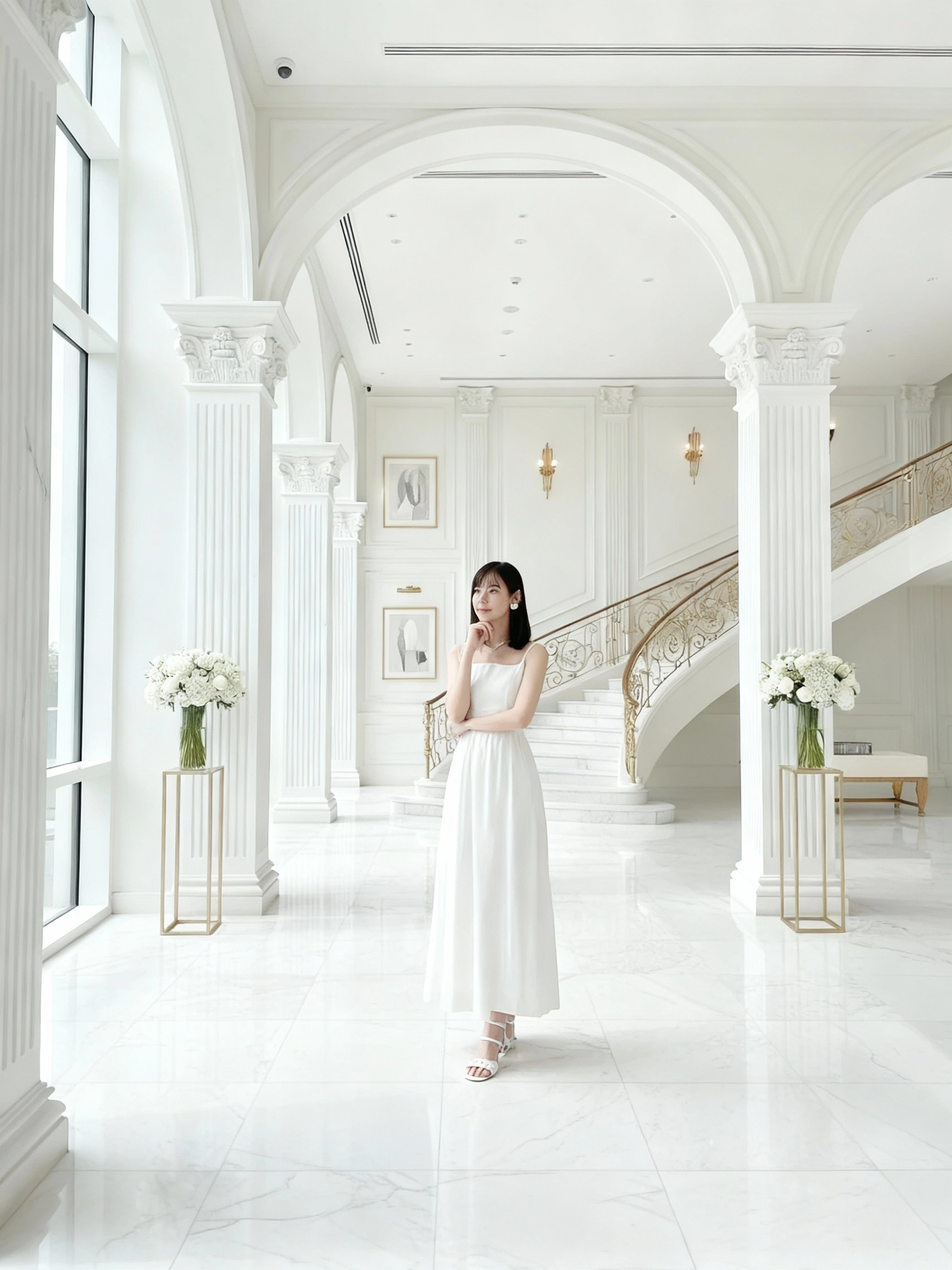 Dovey Dreamy Slit Dress