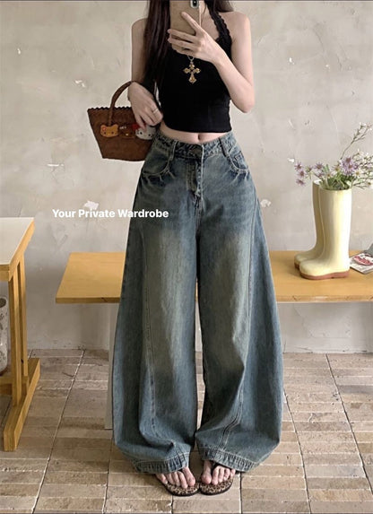 American Retro High Waisted Scimitar Jeans