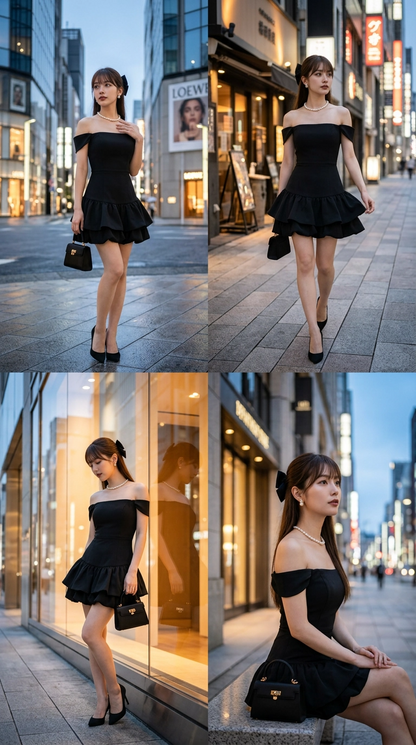 Eloise Off Shoulder Dress