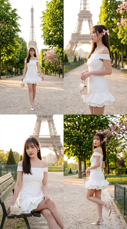Eloise Off Shoulder Dress