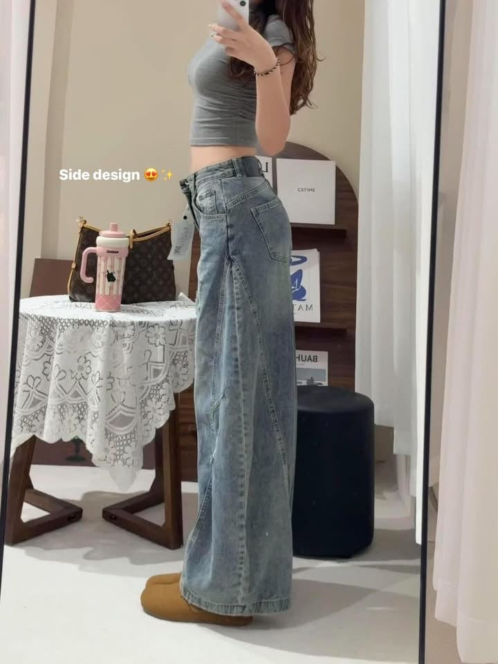 American Retro High Waisted Scimitar Jeans