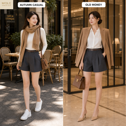 Ayanna Tailored Suit Pants (free belt)