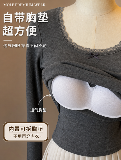 Base Layer Long Sleeve Cotton Shirt