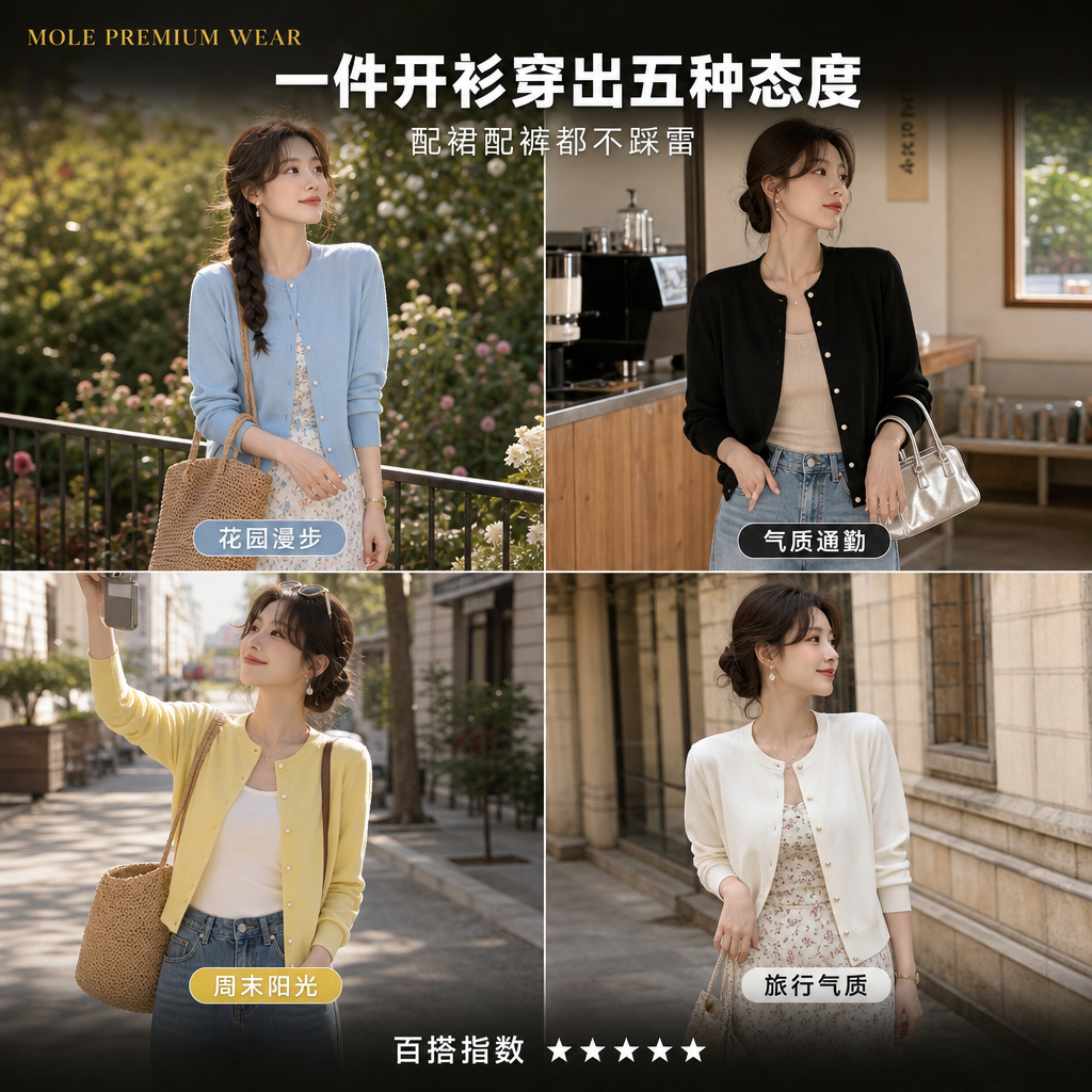 Gentle Soft Knitted Cardigan
