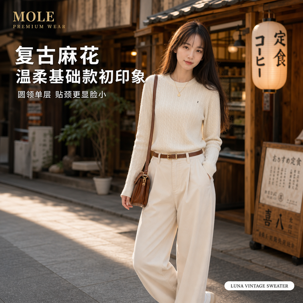 Luna Loose Style Knitted Top