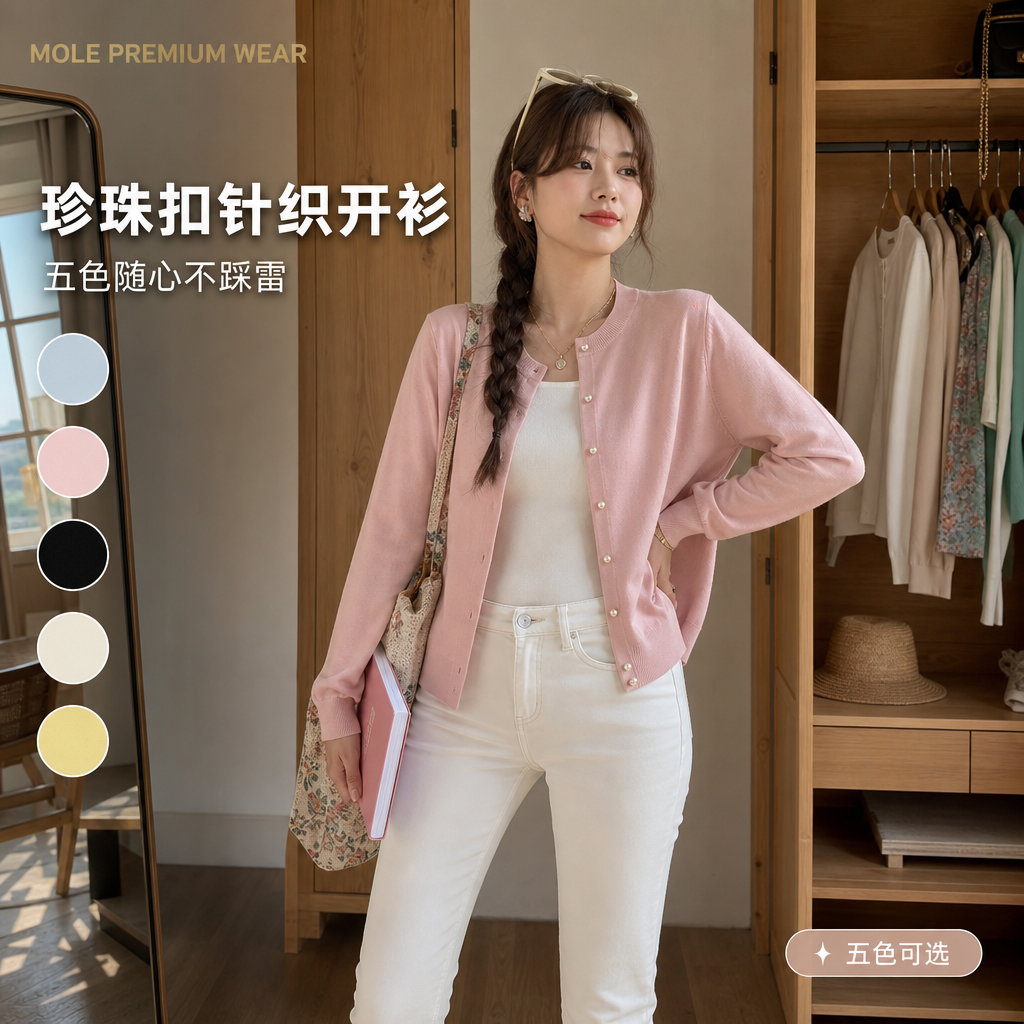 Gentle Soft Knitted Cardigan