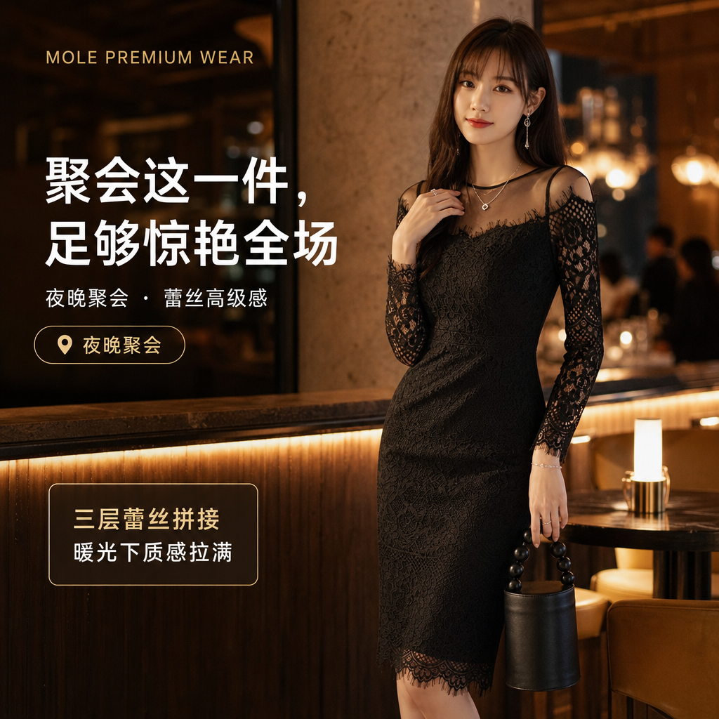 Naomi Lace Dress