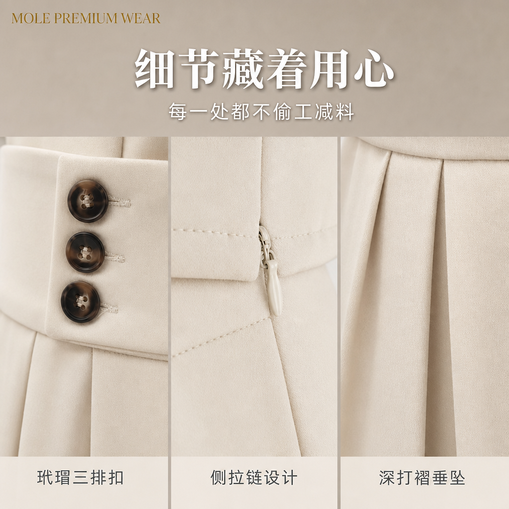 Moonie Cream OL Set