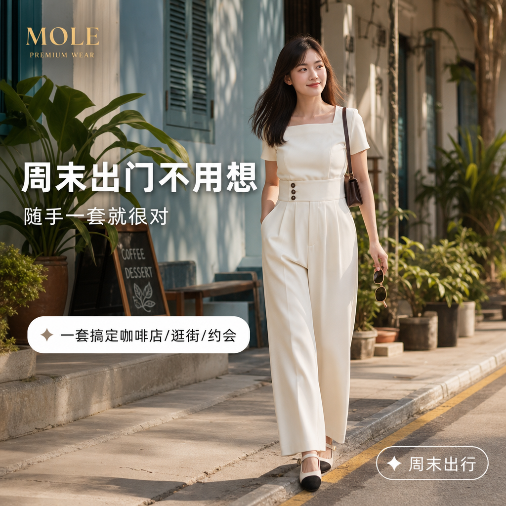 Moonie Cream OL Set