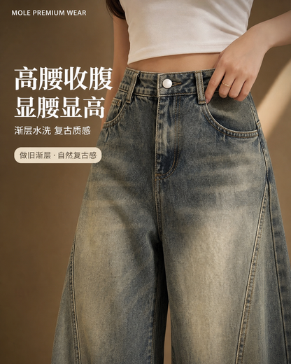 American Retro High Waisted Scimitar Jeans