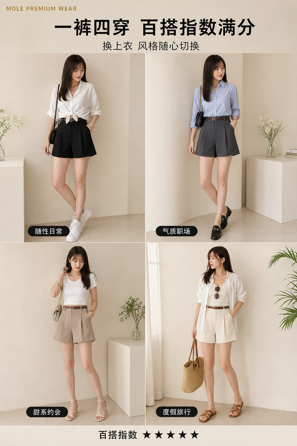 Ayanna Tailored Suit Pants (free belt)