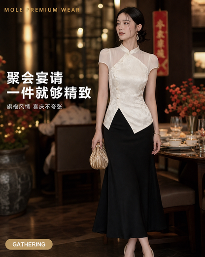 Jin Hun Cheongsam Set Wear