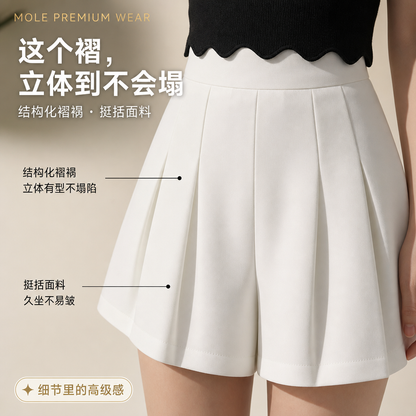 Lola High Waist A Line Shorts