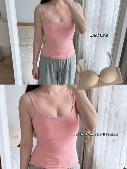 High Quality Front Clasp Strapless Anti Slip Bra