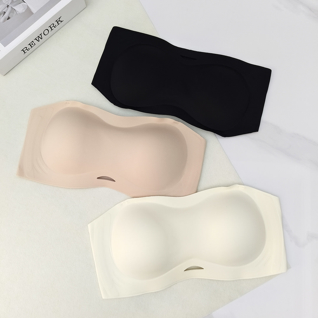 Monica Strapless Seamless Tube Bra (Extra Boost Up)
