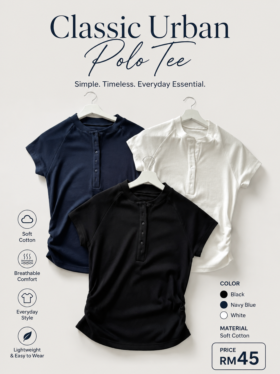 Classic Urban Polo Tee