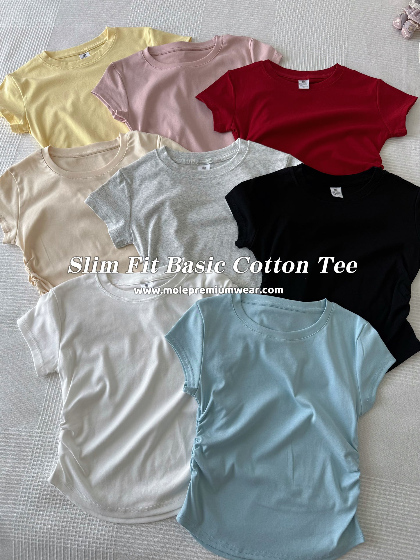 Slim Fit Basic Cotton Tee